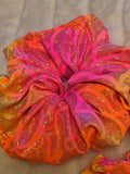 Large variegated scrunchie