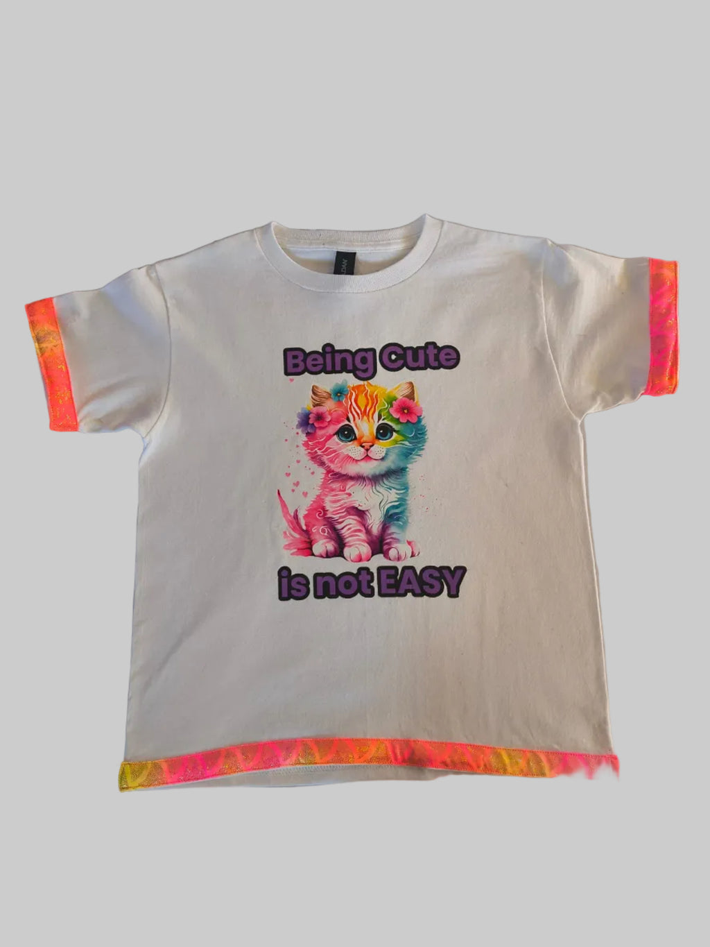Front of shirt with detailed trim